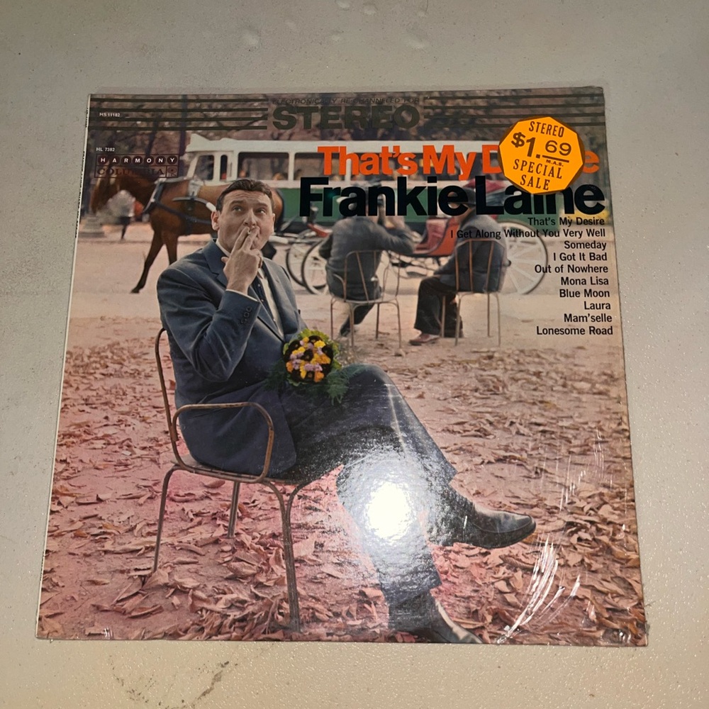 💙 Frankie Laine That’s My Desire Vinyl Album